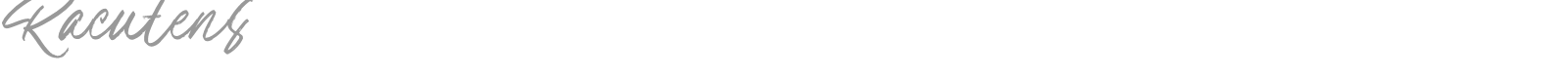 Racutens font preview