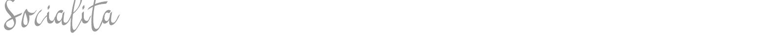 Socialita font preview