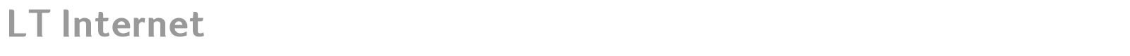 LT Internet font preview