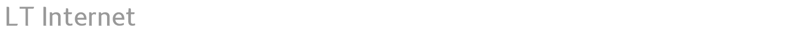 LT Internet font preview
