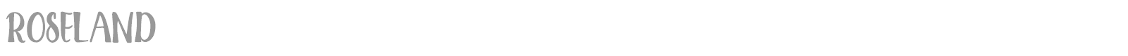 Roseland font preview