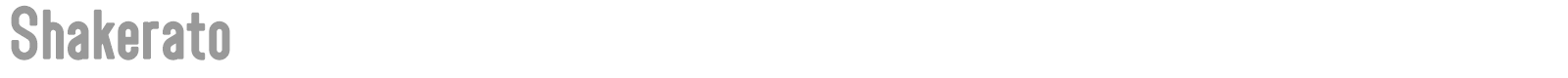 Shakerato font preview