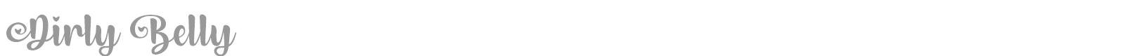 Dirly Belly font preview