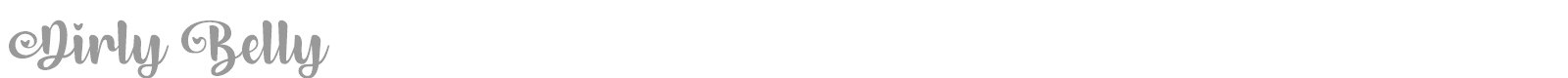 Dirly Belly font preview