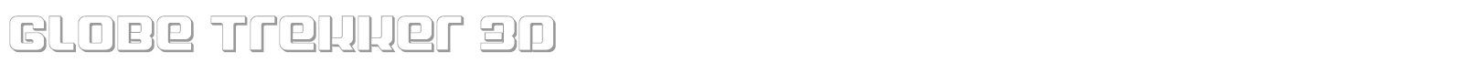 Globe Trekker font preview