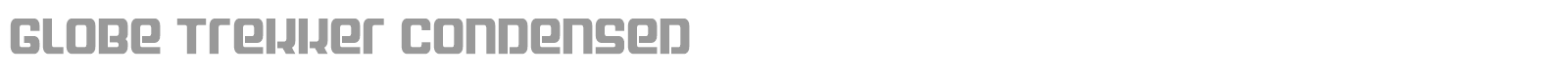 Globe Trekker font preview