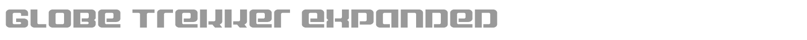 Globe Trekker font preview