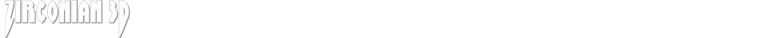 Zirconian font preview
