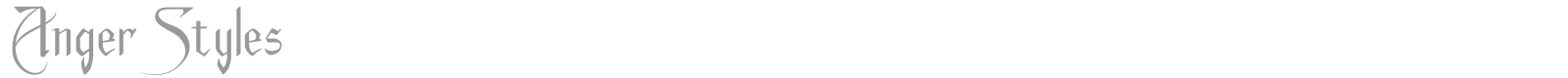 Anger Styles font preview