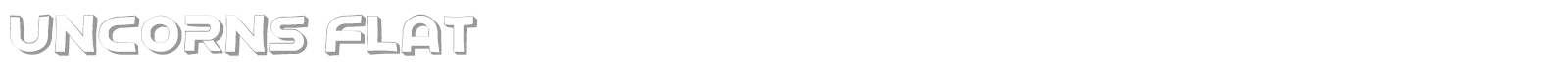 Unicorns font preview