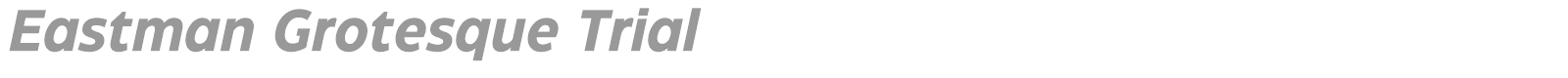 Eastman Grotesque font preview