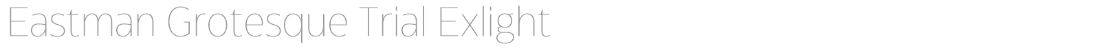 Eastman Grotesque font preview