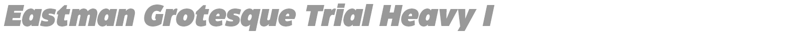 Eastman Grotesque font preview