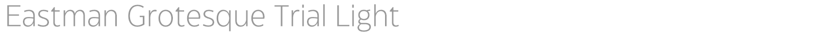 Eastman Grotesque font preview