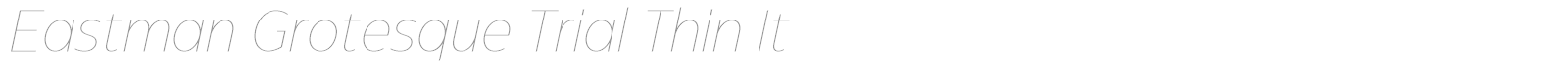 Eastman Grotesque font preview
