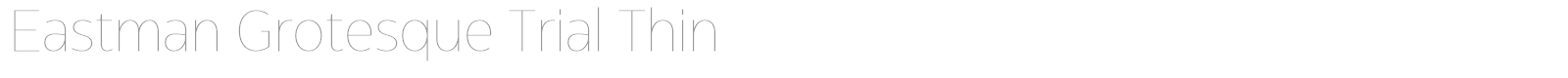 Eastman Grotesque font preview