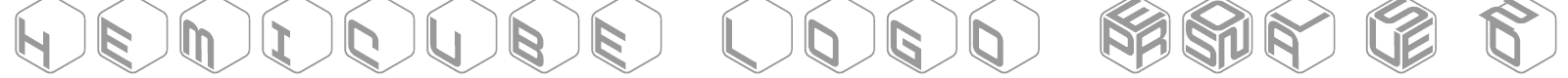 Hemicube font preview