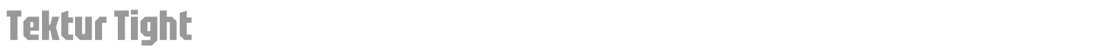 Tektur Tight font preview