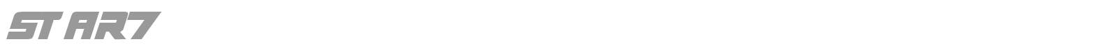Star7 font preview