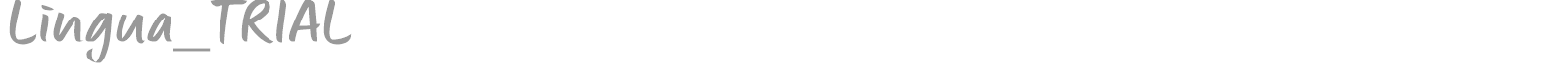 Lingua font preview