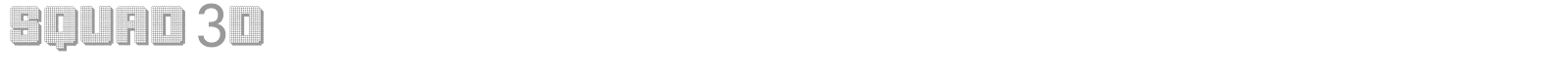 Squad font preview
