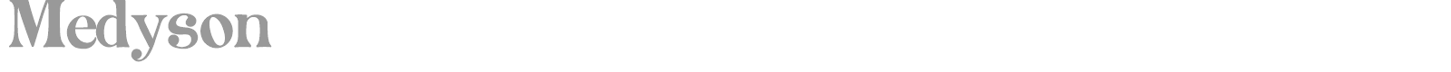 Medyson font preview