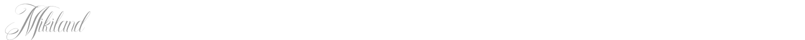 Mikiland font preview