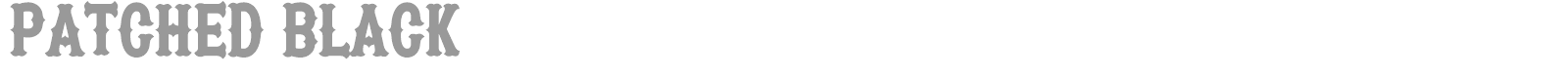 Patched font preview