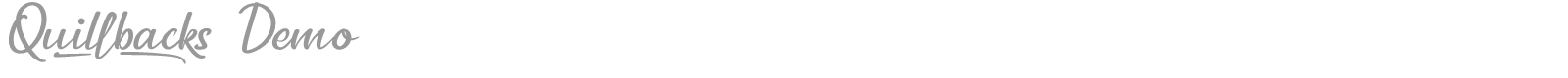 Quillbacks font preview