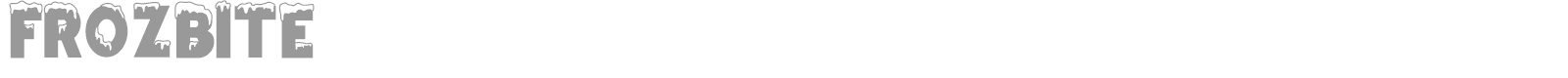 Frozbite font preview