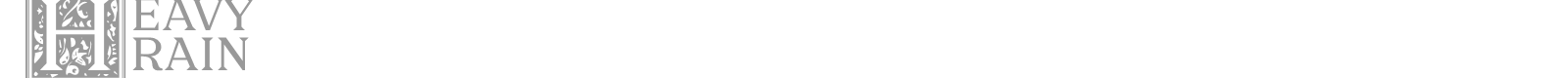 Heavy Rain font preview