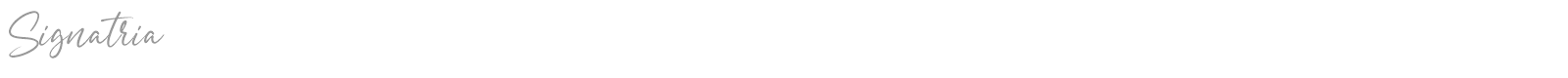 Signatria font preview