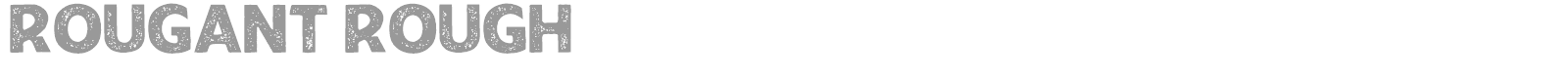 Rougant Rough font preview