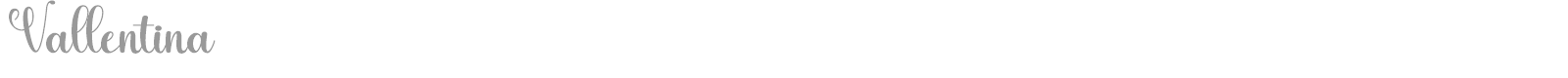 Vallentina font preview