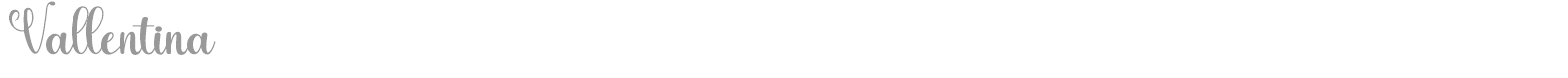 Vallentina font preview