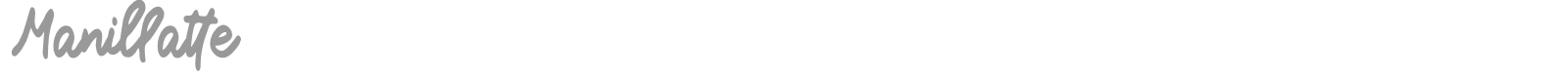 Manillatte font preview