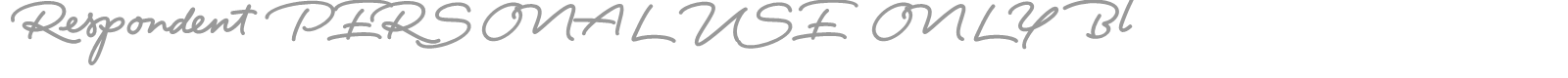 Respondent font preview
