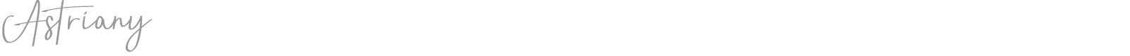 Astriany font preview
