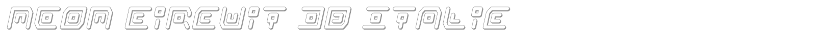 Neon Circuit font preview