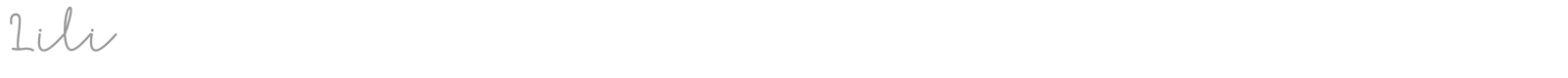 Lili font preview