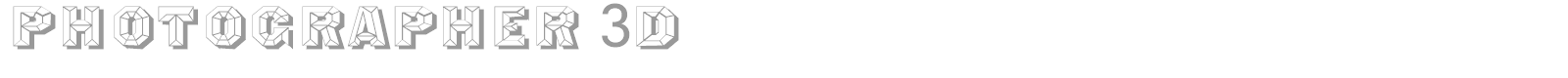 Photographer font preview