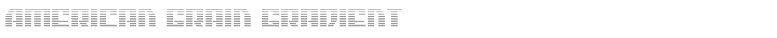 American Grain font preview
