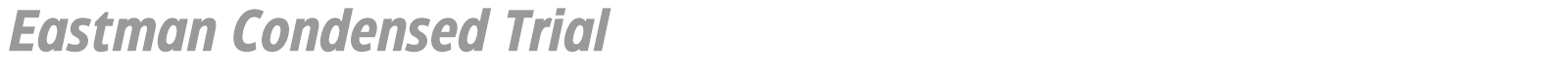 Eastman Condensed font preview