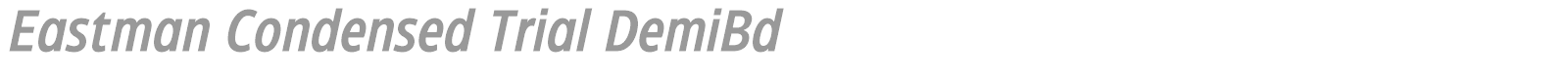Eastman Condensed font preview