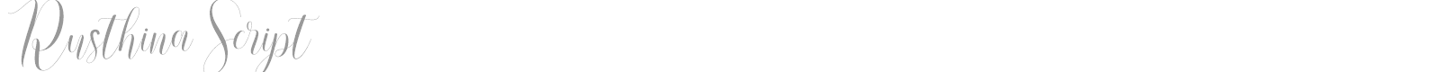 Rusthina Script font preview