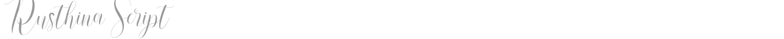 Rusthina Script font preview