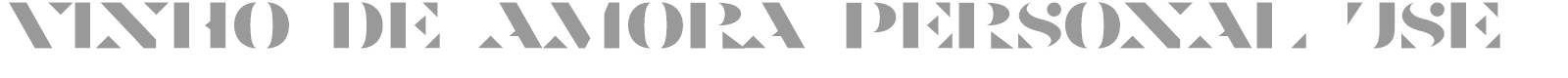 Vinho De Amora font preview