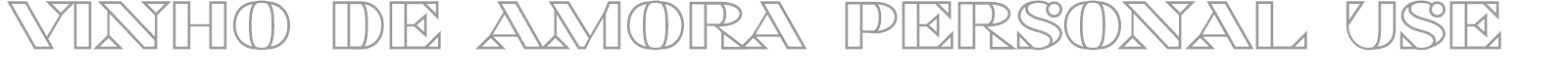 Vinho De Amora font preview