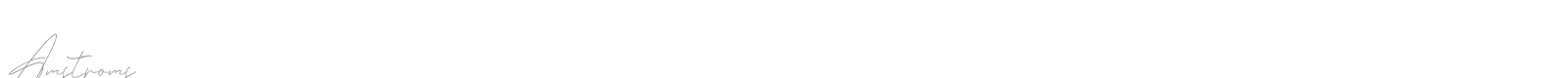 Amstroms font preview
