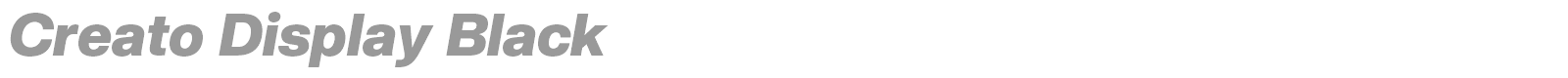 Creato Display font preview